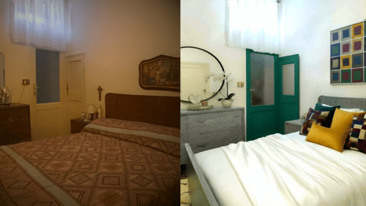 virtual home staging applicato ad una camera da letto