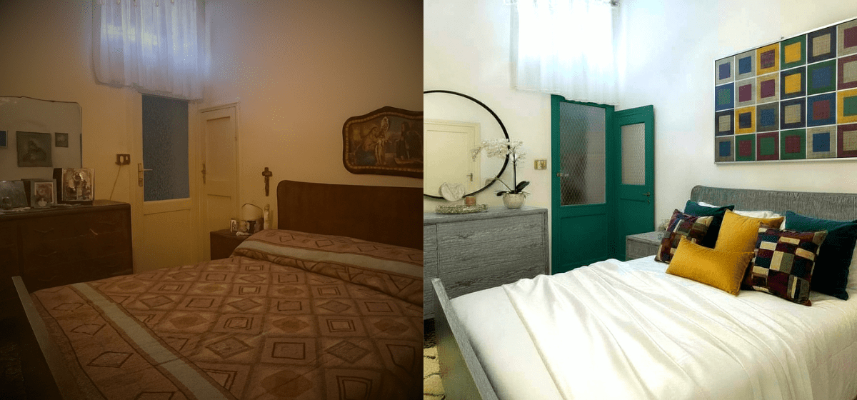 virtual home staging applicato ad una camera da letto